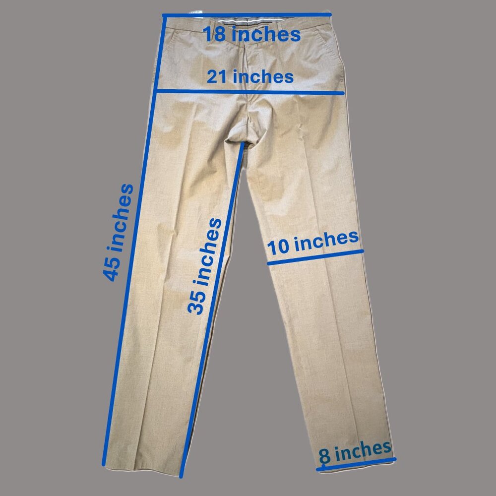 For TALL men - TONI GARD business pants - 106/44L (W36/L36)
